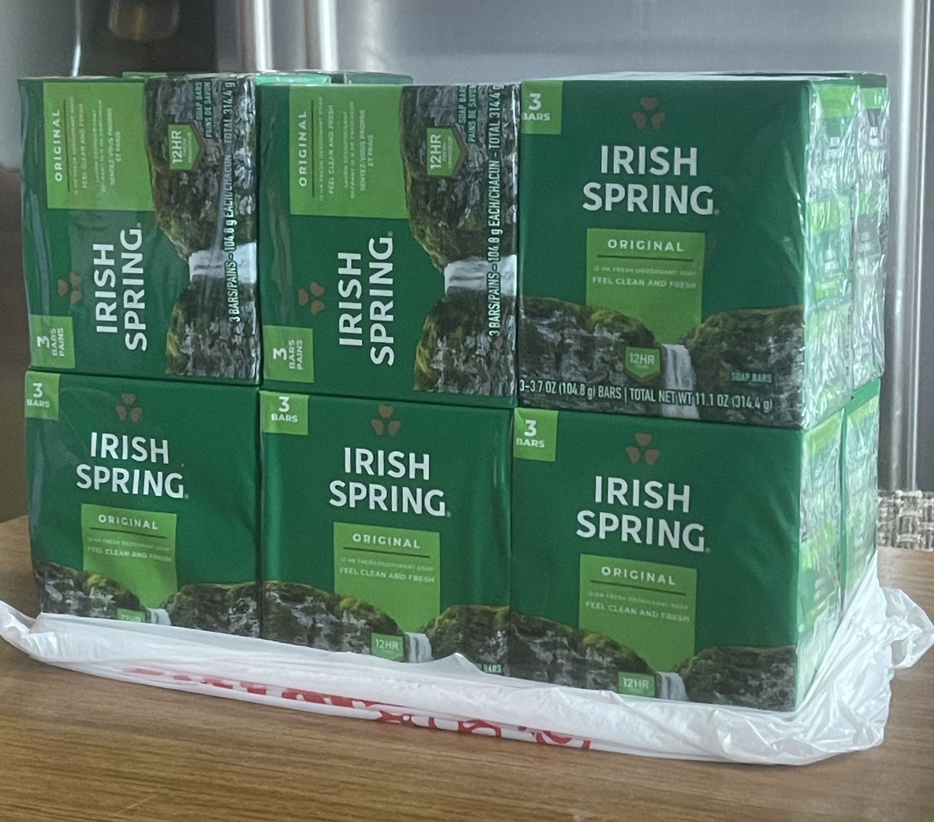Irish Spring Bar Soap, Original - 3/Pack