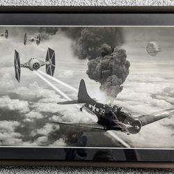 Framed "Historical" Star Wars Art