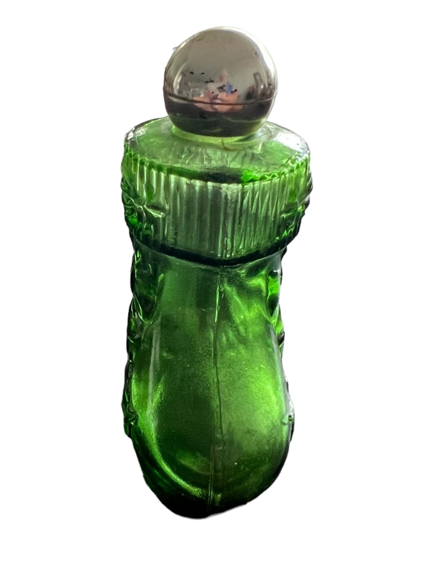 Vintage Avon Empty Perfume Bottle Christmas Stocking This vintage Avon perfume bottle stocking is the perfect addition to your Christmas decorations.
