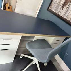 IKEA Desk And Drawers