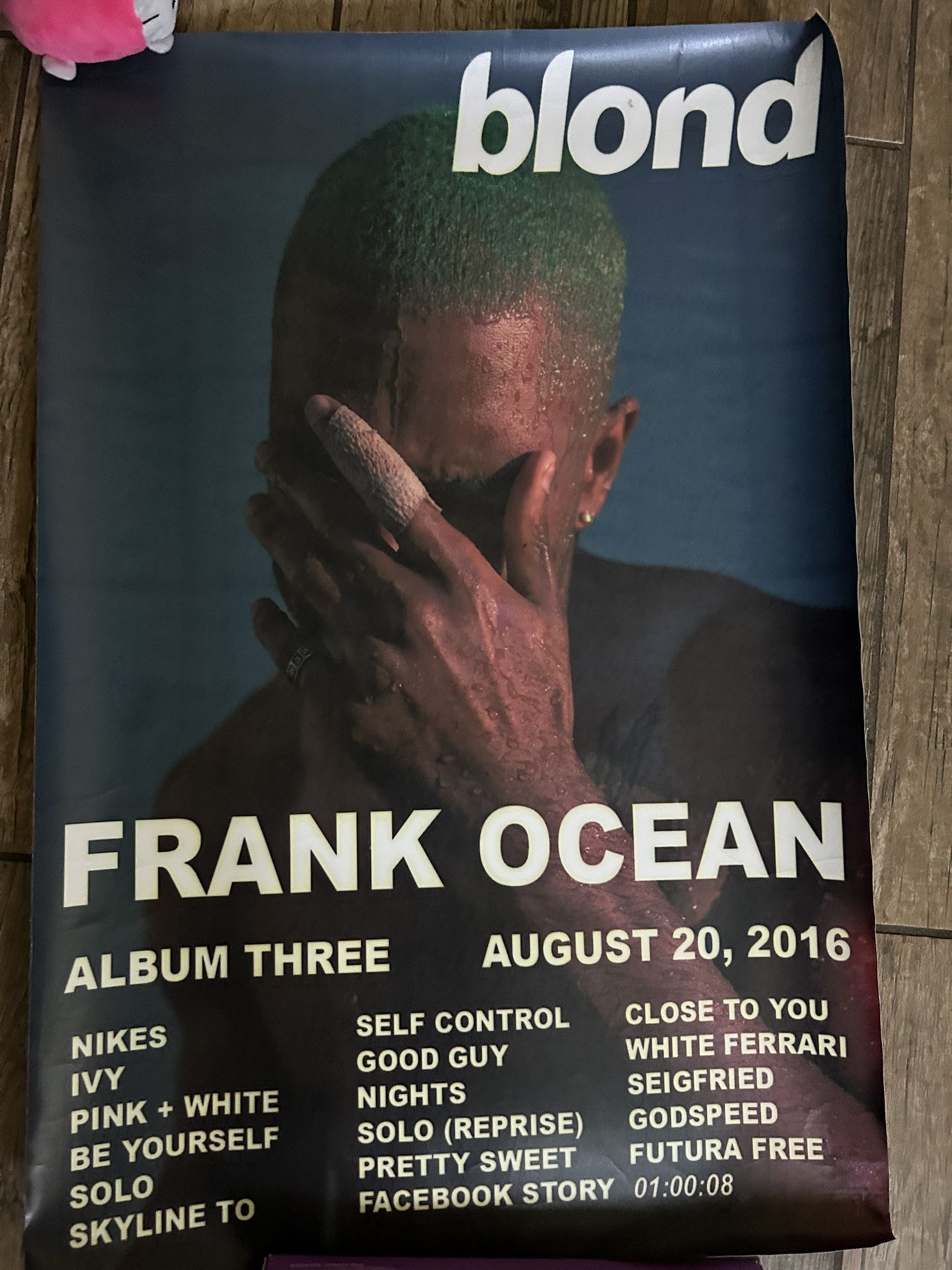Frank Ocean Blond Album Poster