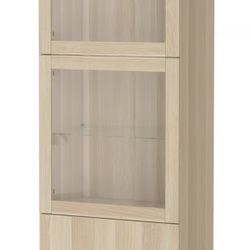 IKEA Storage Combo With Glass Doors