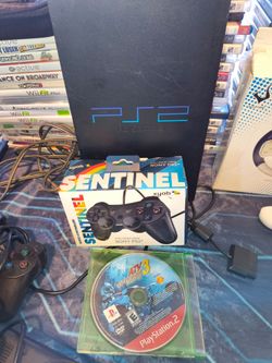 Sony PlayStation 2 Console Bundle with Controller and Game