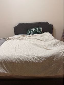 Free Queen Size bed and headboard