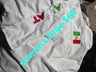 White women jacket,  embroidered,  new, ,large ,snow white, $65 firm  no deals ,no trades,  ty Seagoville Tx