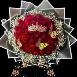 Ramos De Rosas Eternas Y Naturales