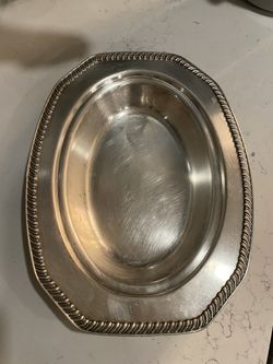 Silver Serving Dish