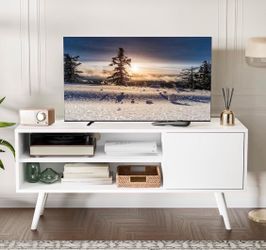 Mid Century Modern TV Stand W/ Power - TV108