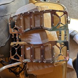 Chrome MX Style Harley Davidson Footboards For Touring Models