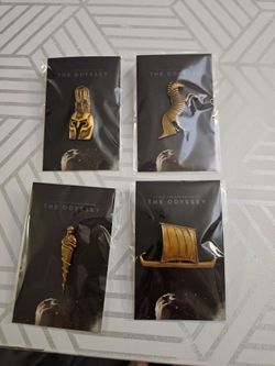 The Odyssey 2026 Lapel Pin set