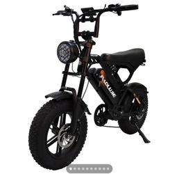 16" 500W Fat tire Mountain bike 48V 13Ah