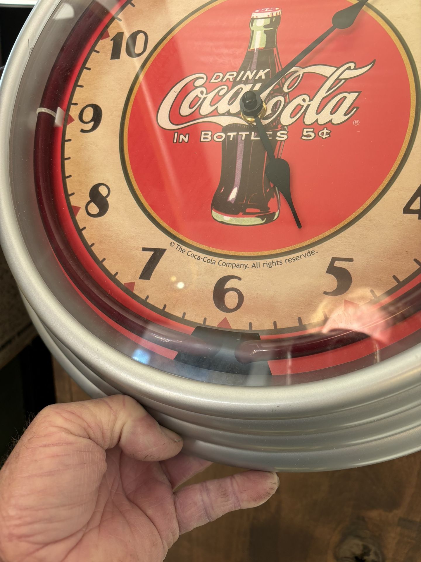 Coca Cola Clock Collectors