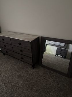 5 piece marble bed set brand new
