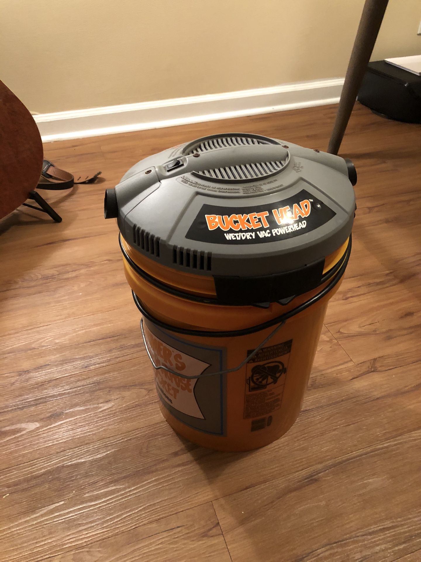 Bucket shop vac