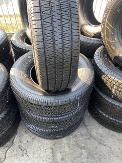 SET OF FOUR GOOD USED TIRES 265/70/16 FIRESTONE SEMI NEW