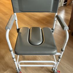 Shower Commode Wheelchair