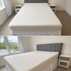 Beautiful Queen Bed Setup