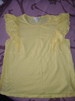 Size Medium Lauren Conrad yellow top