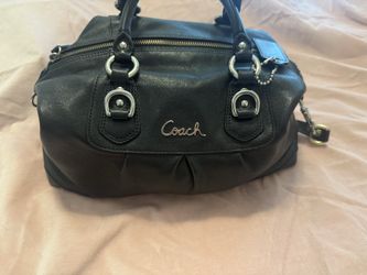 Black coach bag