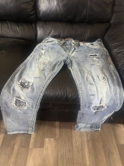 Men Rock Revival Jeans
