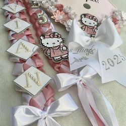 Graduation lei & Cap Topper