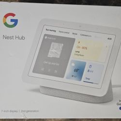 Google Nest Hub 2nd Gen Smart Display New – $75 FIRM