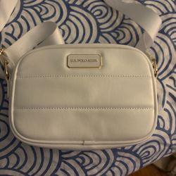 Purse  Leather white