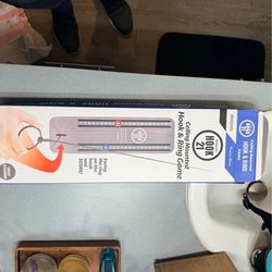 Ceiling mointed hook & ring Game