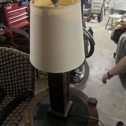 Lamp & end Table 