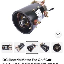 Dc Electric Motor For Golf Car