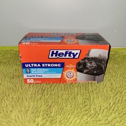 Box 50 Trash Bags 13 Gallons Scent Free