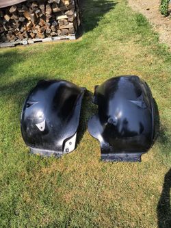 Inner front fender wells Chevy truck