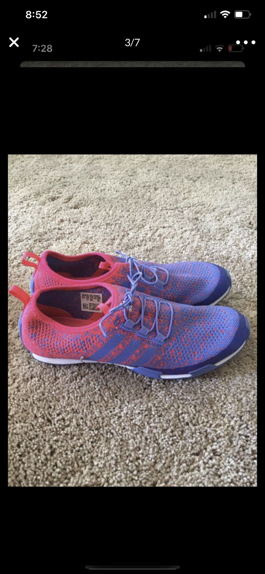 Women’s adidas shoes size 7