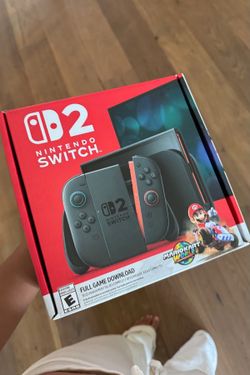 Nintendo Switch 2 Mario Kart World Bundle + Case+Screen protector