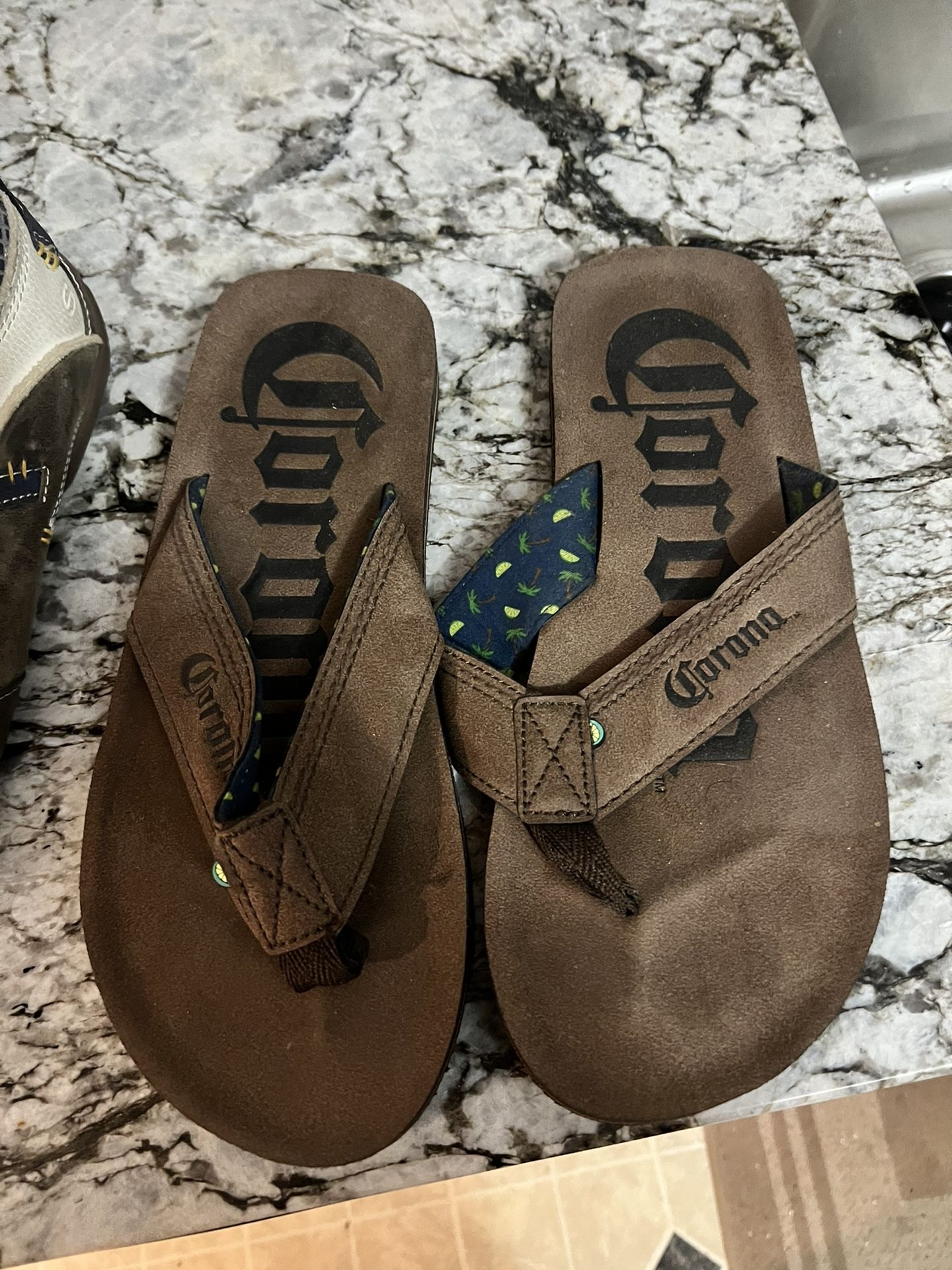 Corona Flip Flops Approx Size 10.5