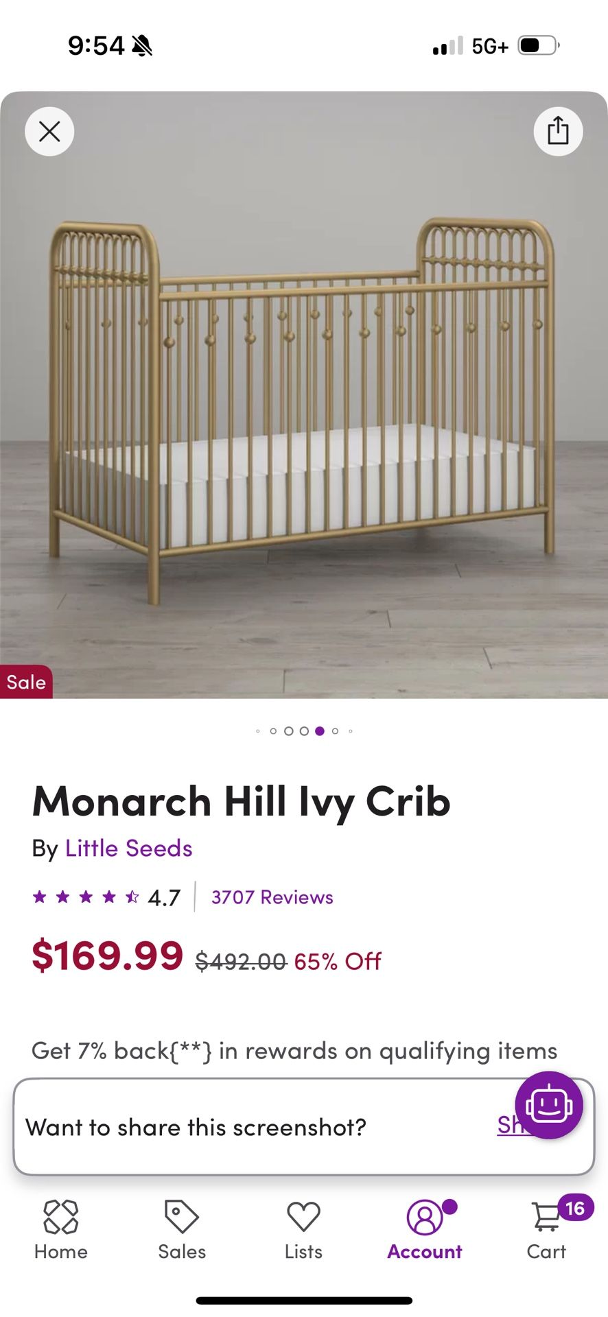 Monarch Hill ivy Crib changing tablet memory foam mattress