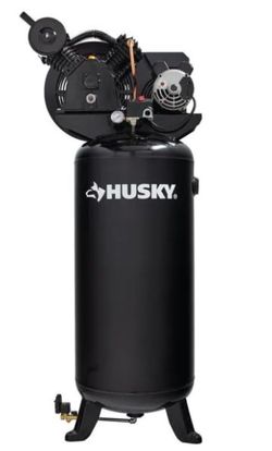 Husky 60 gallon 2 online stage air compressor