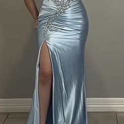 Blue Prom Dress 