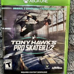 |Xbox One|Activison|Tony Hawk's Pro Skater 1+2| HDR| Xbox One X Enhanced| No Scratches|