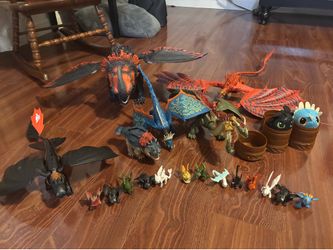 How to train a dragon toy set