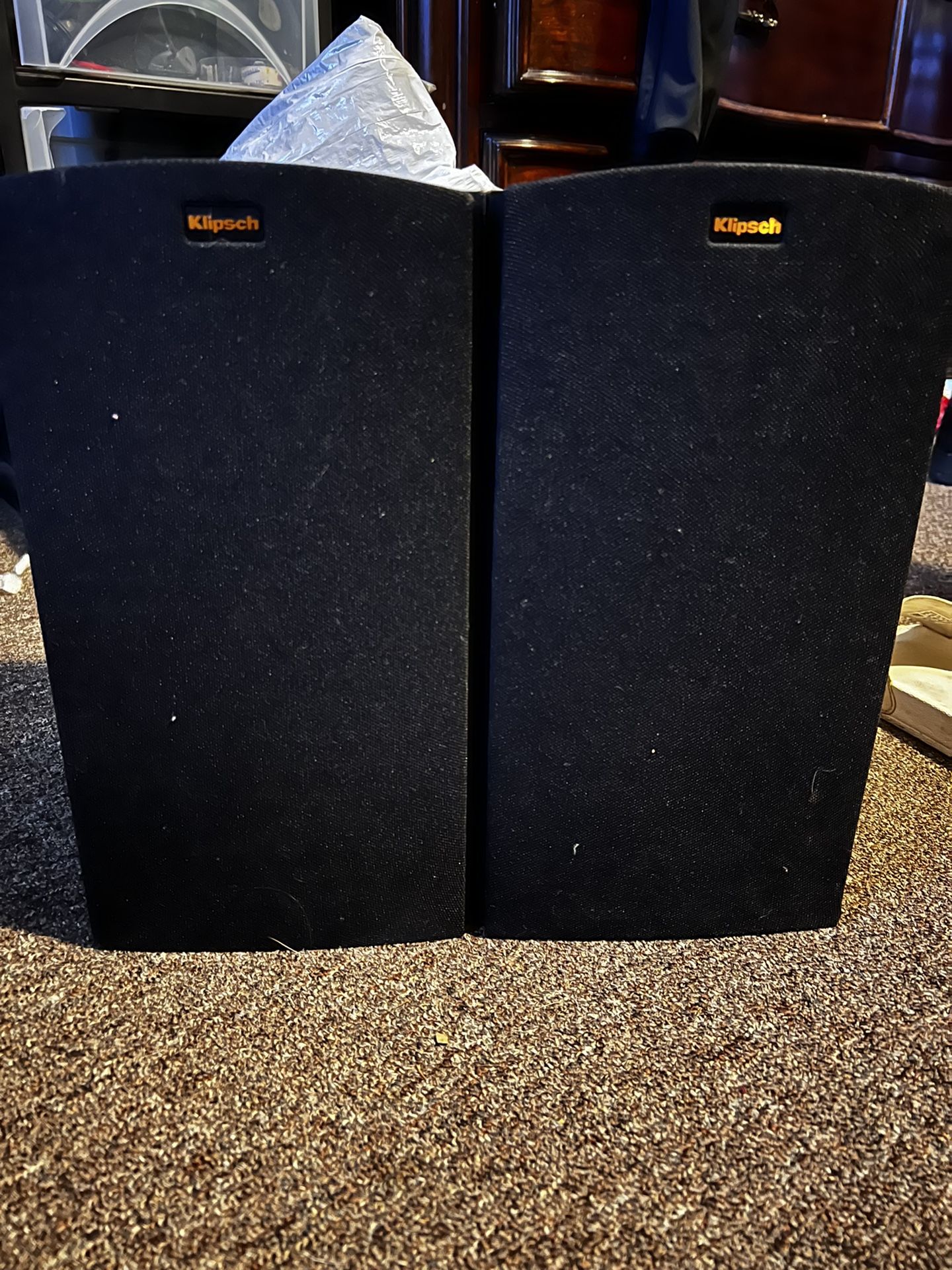 klipsch pair of speakers 