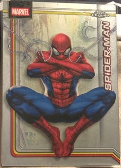 2026 Topps Chrome Spider  Man