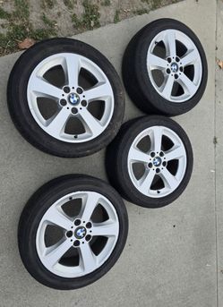 BMW Genuine Alloy Wheels 17" — Set of 4 with Tires