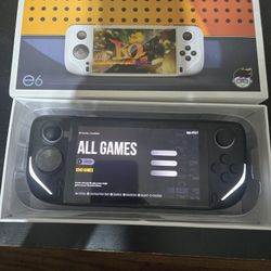 E6 Game Console With 128gb Samsung Sd Card