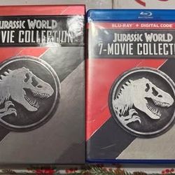 Jurassic World 7-Movie Collection - Blu-ray + Digital Blu-ray  NEW