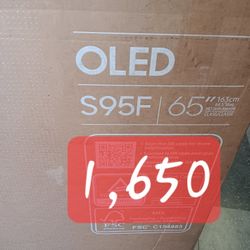 SAMSUNG 65"INCH OLED 4K S95F 