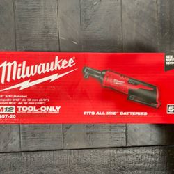 Milwaukee M12 3/8” Ratchet 
