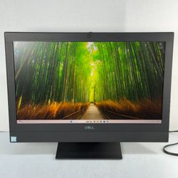 Dell OptiPlex 5250 22" All-in-One PC i5-7500 Windows 11 Pro PC 256GB NVMe SSD + 500GB HDD 16GB RAM
