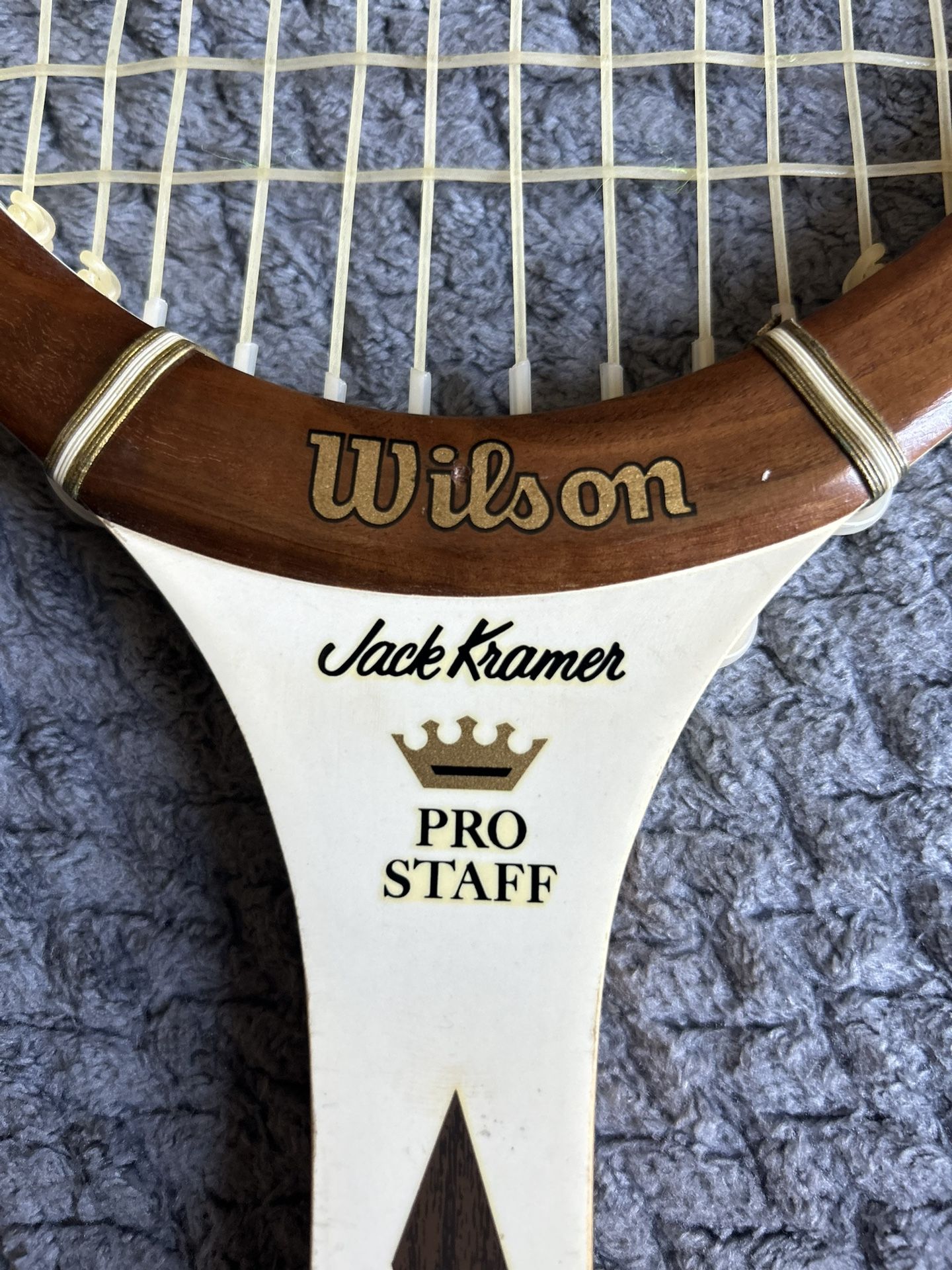 Used  Wilson Jack Kramer Pro Staff 4 1/4" Grip Light Tennis Racket