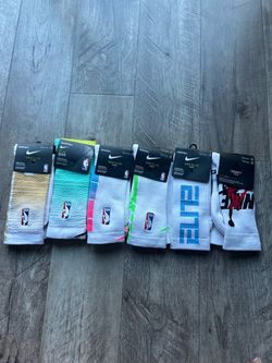 6 new with tag Nike NBA elite Basketball Socks Bundle – 6 Pairs Jordan legacy elite quick